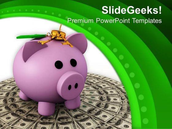 locked_piggy_bank_on_dollars_powerpoint_templates_ppt_backgrounds_for_slides_0213_title.jpg