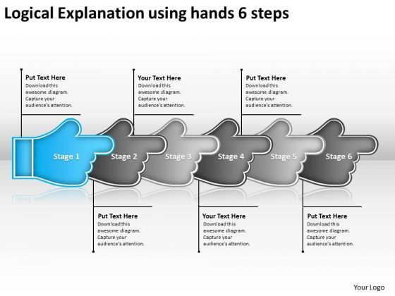logical_explanation_using_hands_6_steps_online_flowchart_maker_powerpoint_slides_1.jpg