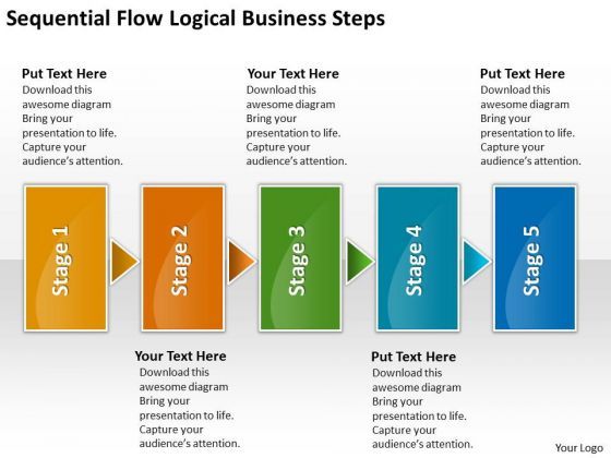 logical_new_business_powerpoint_presentation_steps_basic_process_flow_chart_templates_1.jpg