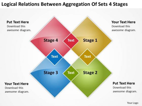 logical_relations_between_aggregation_of_sets_4_stages_linear_flow_powerpoint_templates_1.jpg