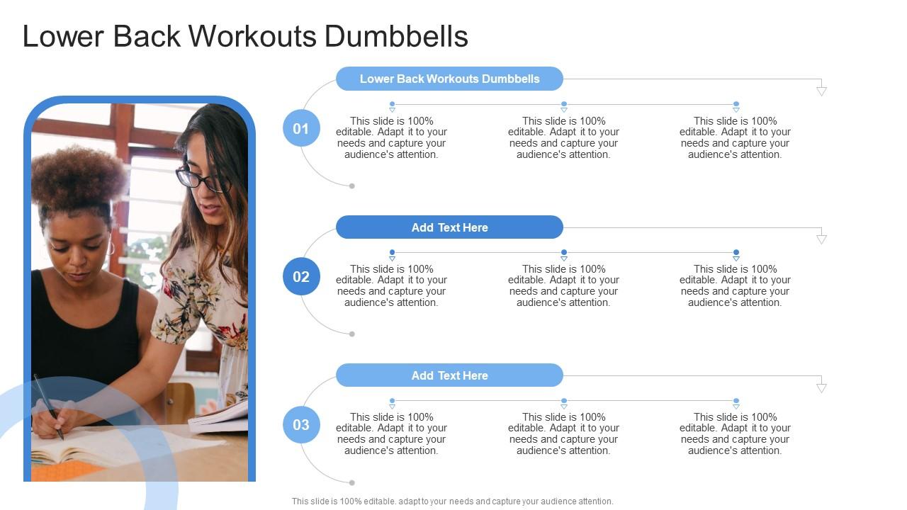 Lower Back Workouts Dumbbells In Powerpoint And Google Slides Cpb