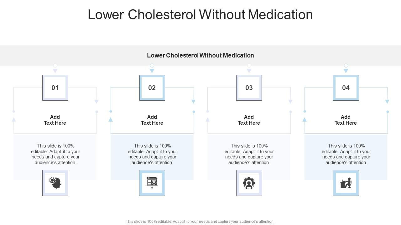 Lower Cholesterol Without Medication In Powerpoint And Google Slides Cpb