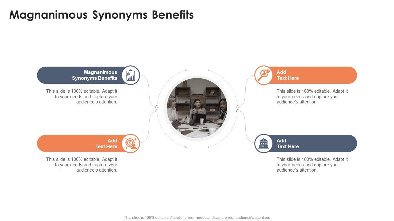 Magnanimous Synonyms Benefits In Powerpoint And Google Slides Cpb