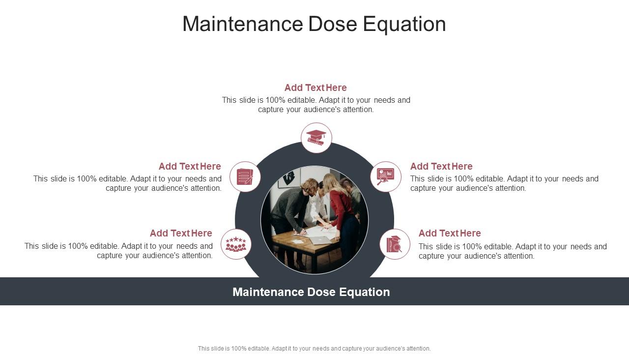 Maintenance Dose Equation In Powerpoint And Google Slides Cpb