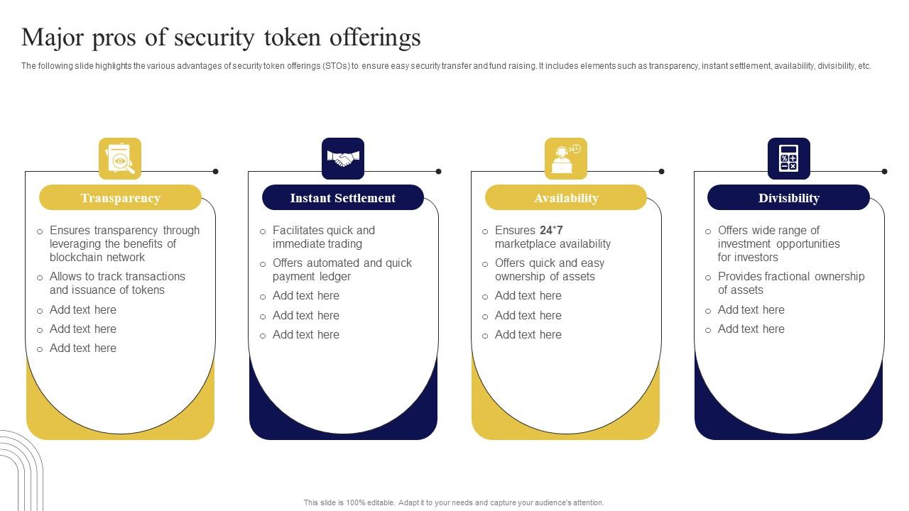 Major Pros Of Security Token Offerings Exploring Investment Opportunities Portrait Pdf