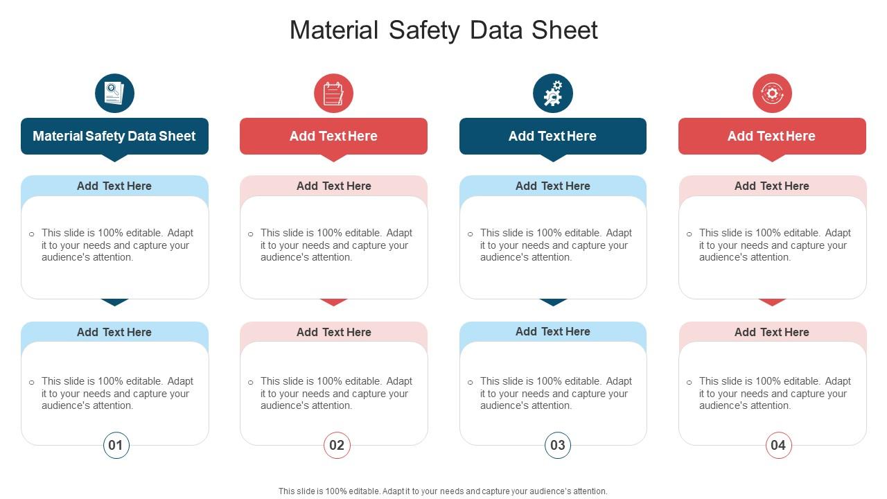 Material Safety Data Sheet In Powerpoint And Google Slides Cpb