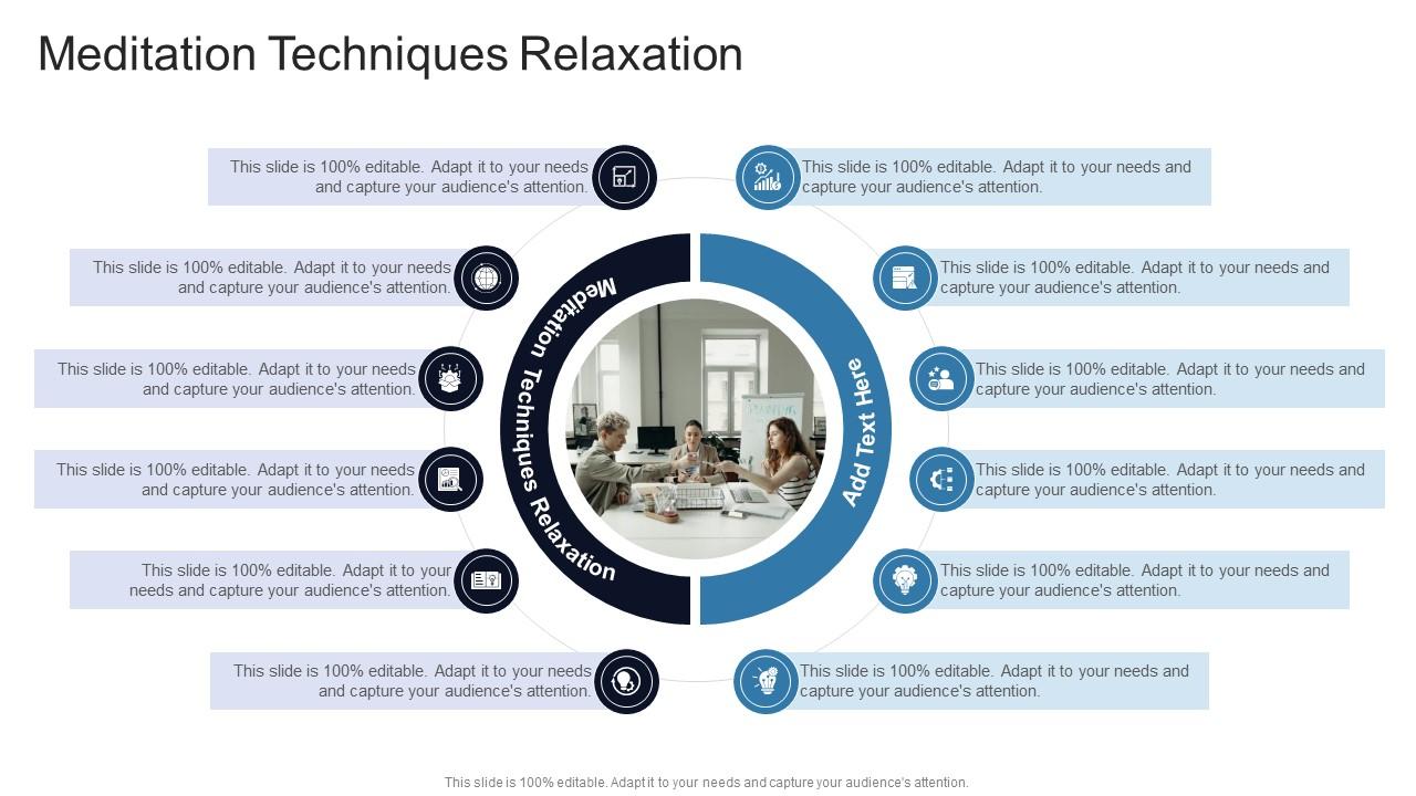 Meditation Techniques Relaxation In Powerpoint And Google Slides Cpb