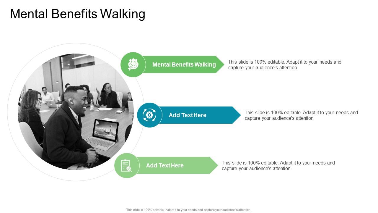 Mental Benefits Walking In Powerpoint And Google Slides Cpb