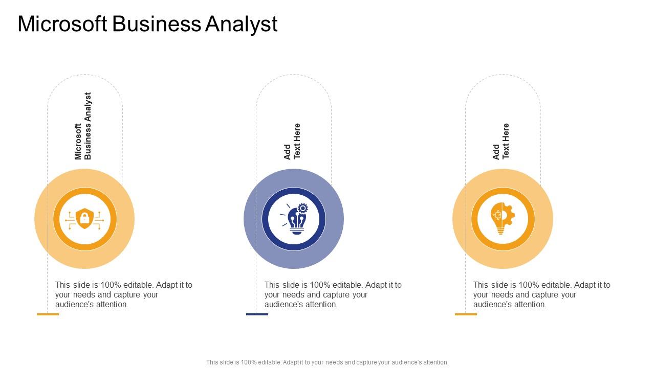 Microsoft Business Analyst In Powerpoint And Google Slides Cpb