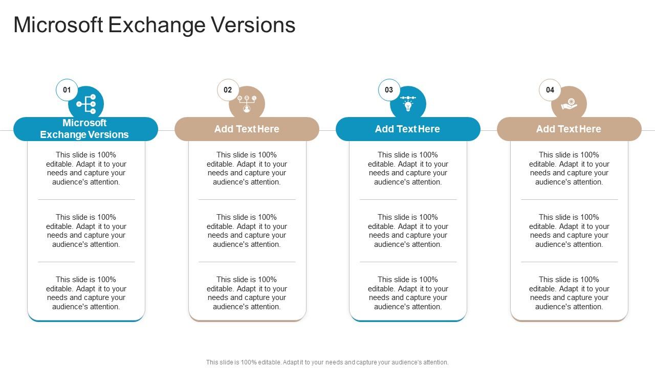 Microsoft Exchange Versions In Powerpoint And Google Slides Cpb