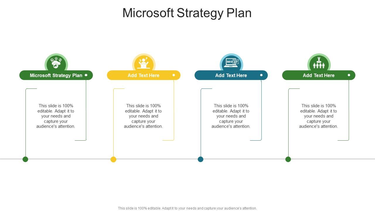 Microsoft Strategy Plan In Powerpoint And Google Slides Cpb
