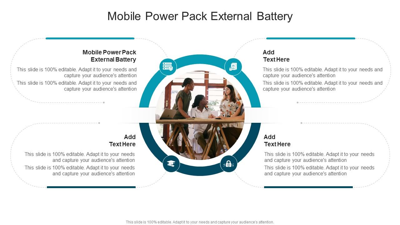 Mobile Power Pack External Battery In Powerpoint And Google Slides Cpb