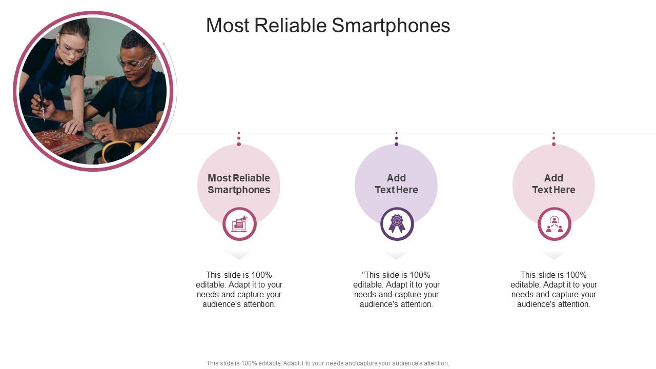 Most Reliable Smartphones In Powerpoint And Google Slides Cpb