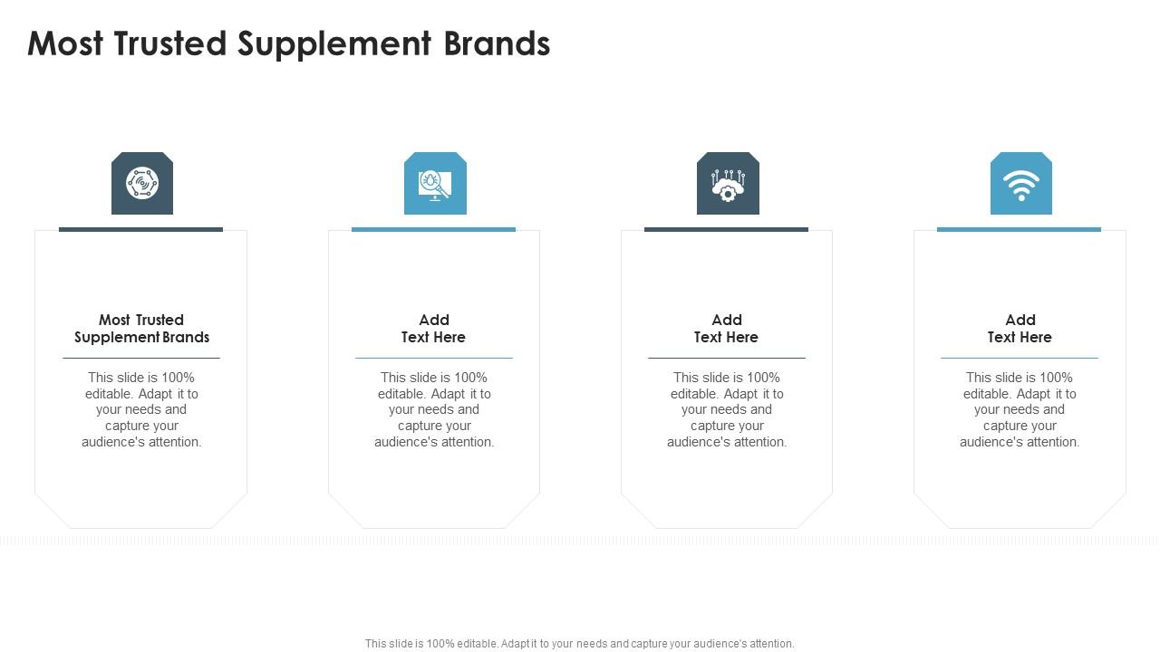 Most Trusted Supplement Brands In Powerpoint And Google Slides Cpb
