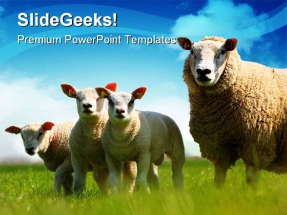 mother_and_kids_animals_powerpoint_template_1110_title.jpg