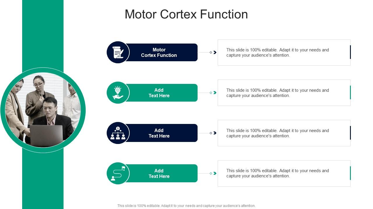 Motor Cortex Function In Powerpoint And Google Slides Cpb