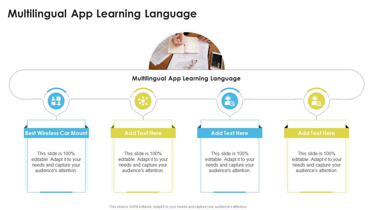 Multilingual App Learning Language In Powerpoint And Google Slides Cpb