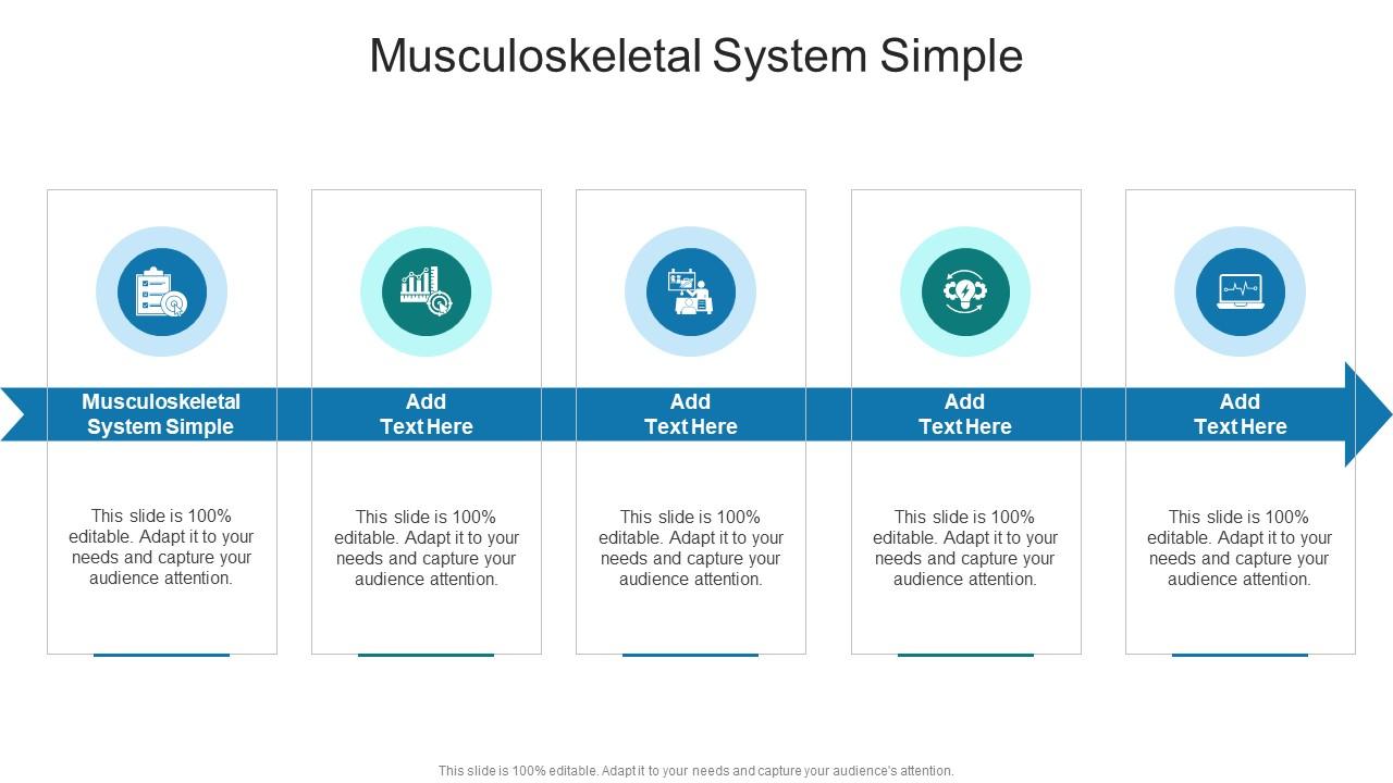 Musculoskeletal System Simple In Powerpoint And Google Slides Cpb