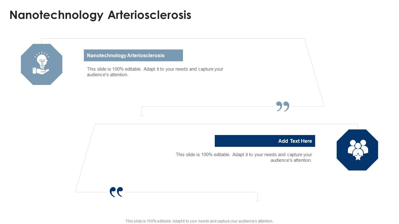 Nanotechnology Arteriosclerosis In Powerpoint And Google Slides Cpb