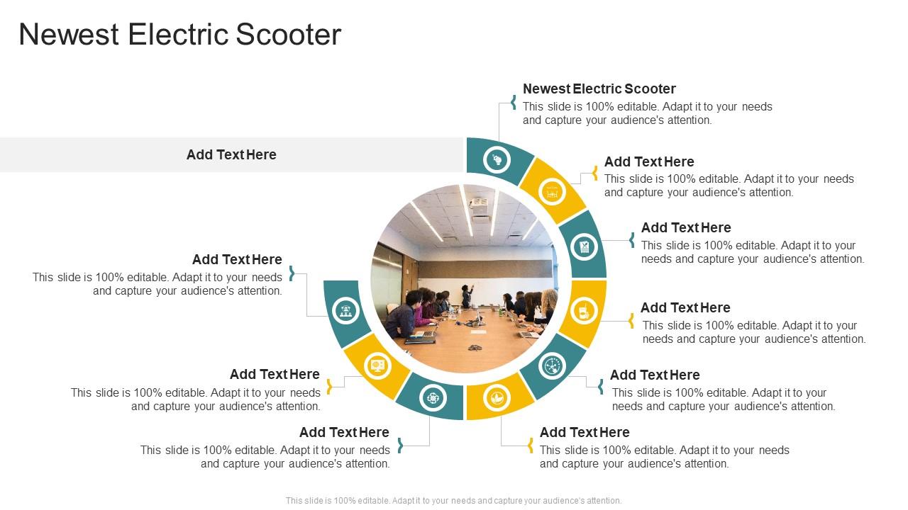 Newest Electric Scooter In Powerpoint And Google Slides Cpb