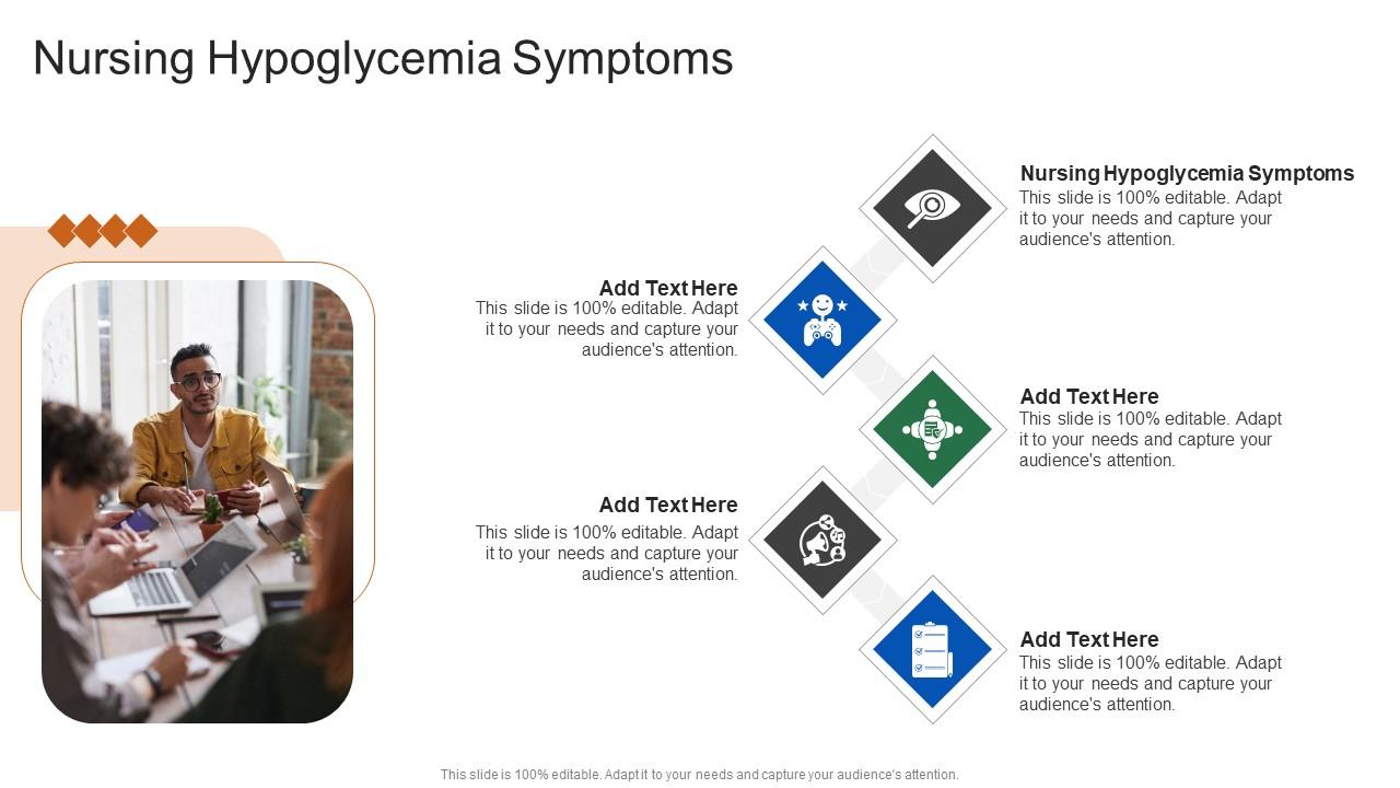 Nursing Hypoglycemia Symptoms In Powerpoint And Google Slides Cpb