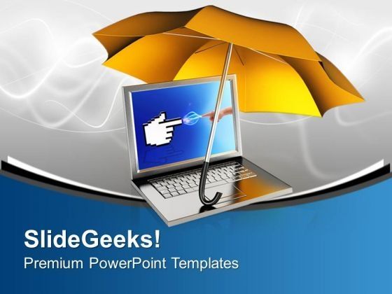 orange_umbrella_with_laptop_security_powerpoint_templates_ppt_backgrounds_for_slides_0213_title.jpg