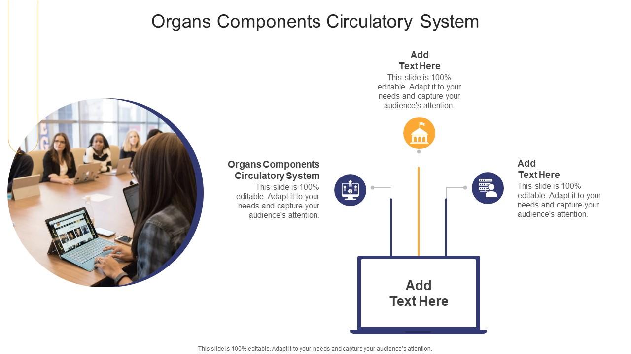 Organs Components Circulatory System In Powerpoint And Google Slides Cpb