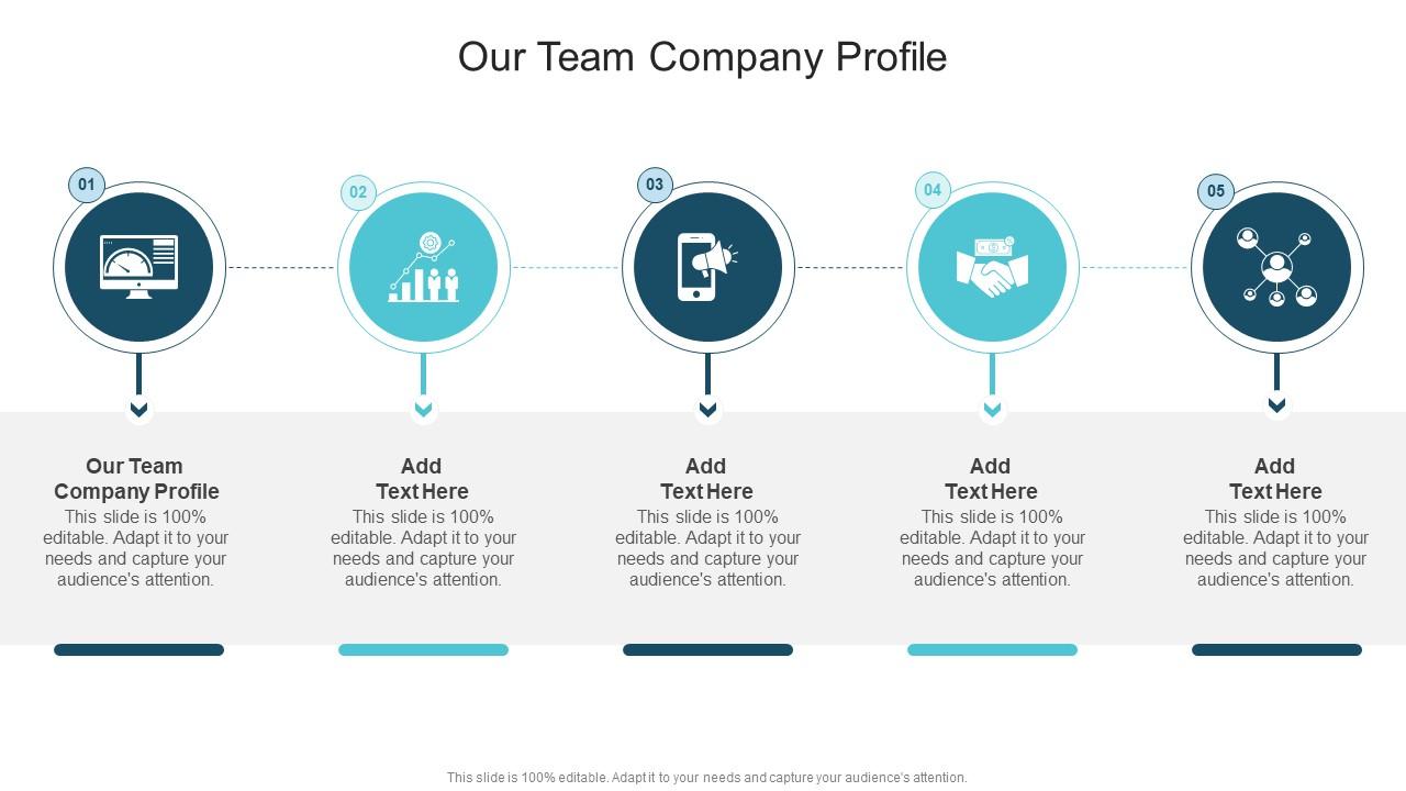 Our Team Company Profile In Powerpoint And Google Slides Cpb