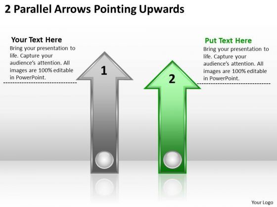 parallel_process_social_work_2_arrows_pointing_upwards_ppt_powerpoint_templates_1.jpg