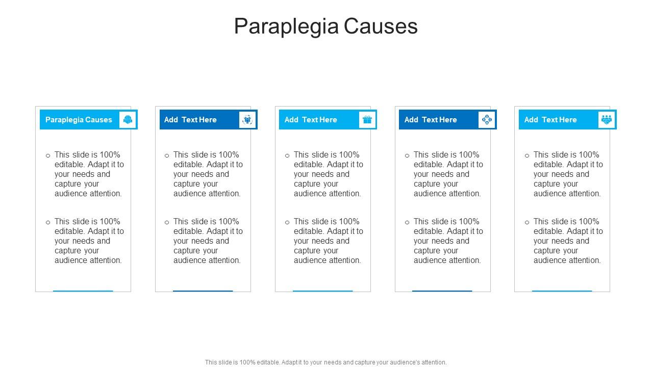 Paraplegia Causes In Powerpoint And Google Slides Cpb