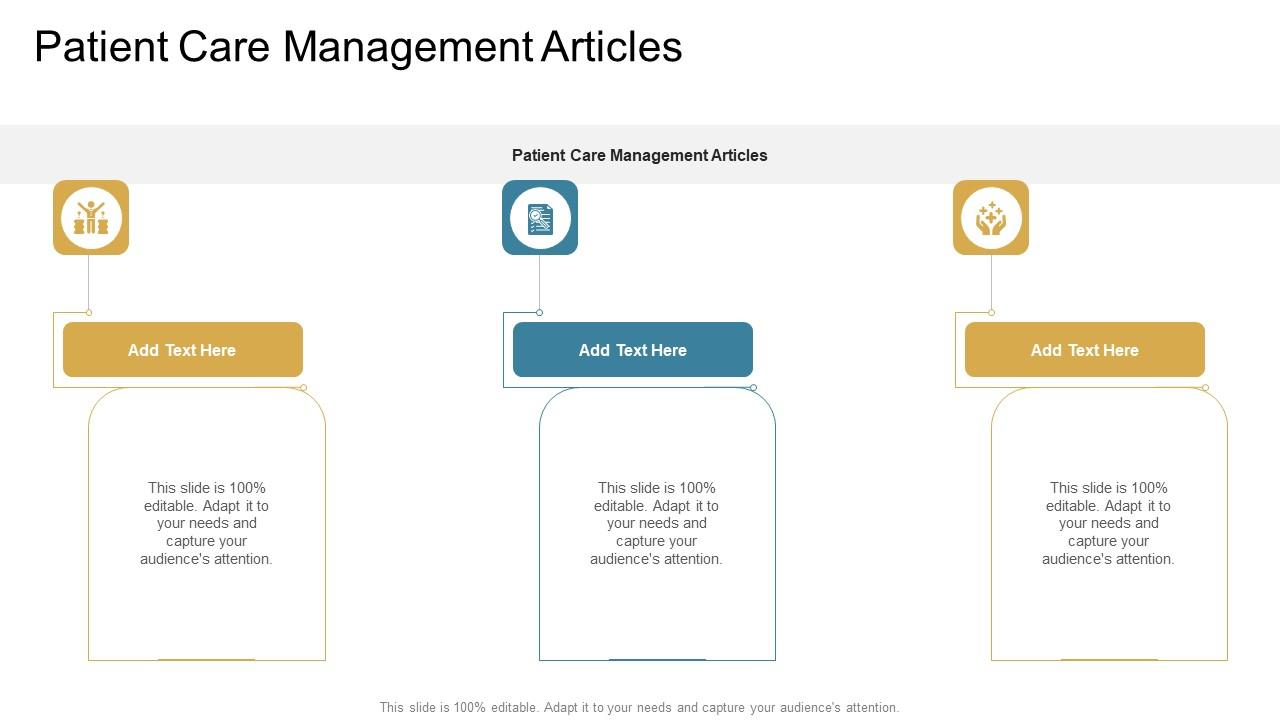 Patient Care Management Articles In Powerpoint And Google Slides Cpb