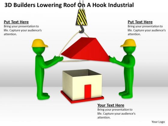 people_business_3d_builders_lowering_roof_on_a_hook_industrial_powerpoint_slides_1.jpg