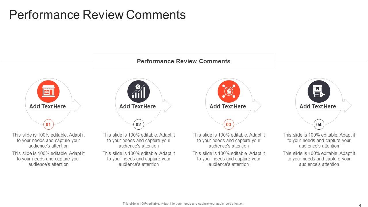 Performance Review Comments In Powerpoint And Google Slides Cpb