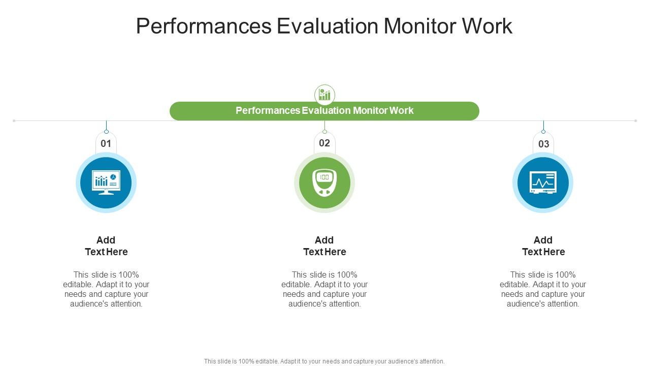 Performances Evaluation Monitor Work In Powerpoint And Google Slides Cpb