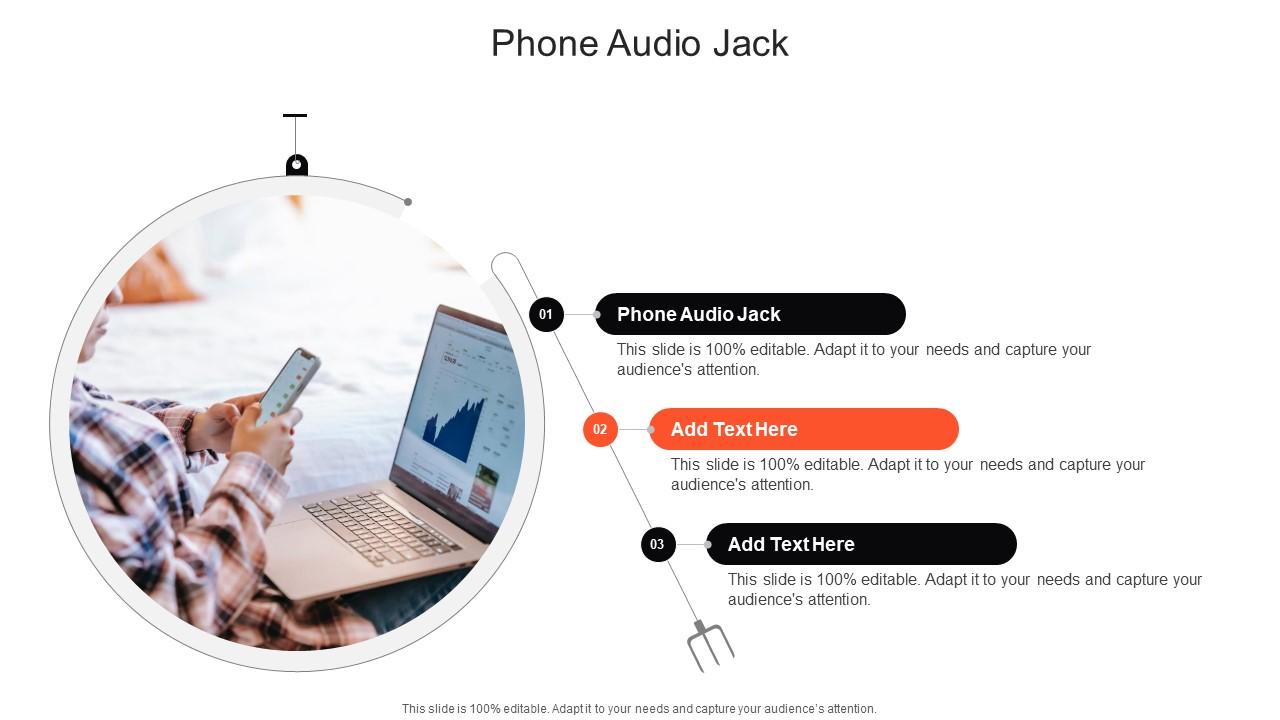 Phone Audio Jack In Powerpoint And Google Slides Cpb