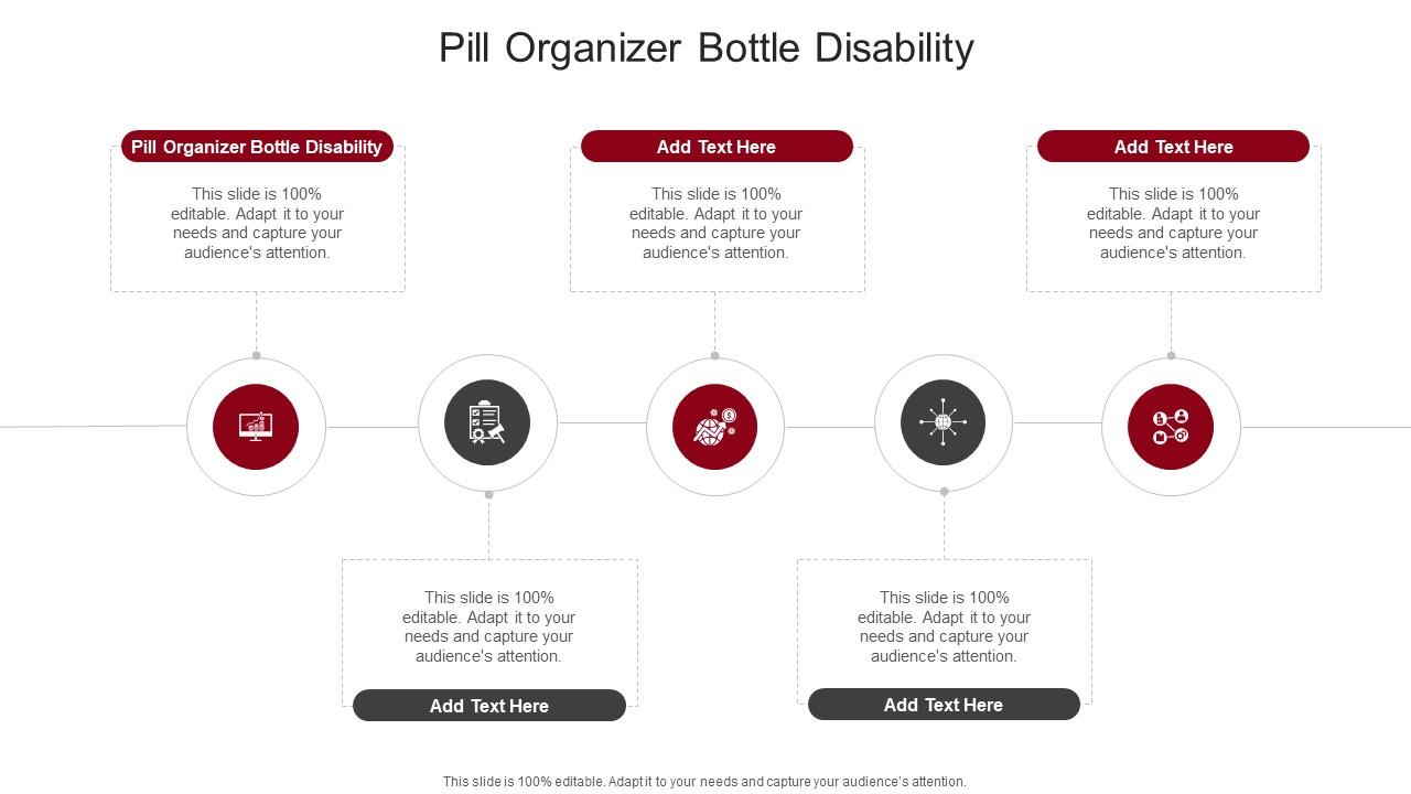 Pill Organizer Bottle Disability In Powerpoint And Google Slides Cpb