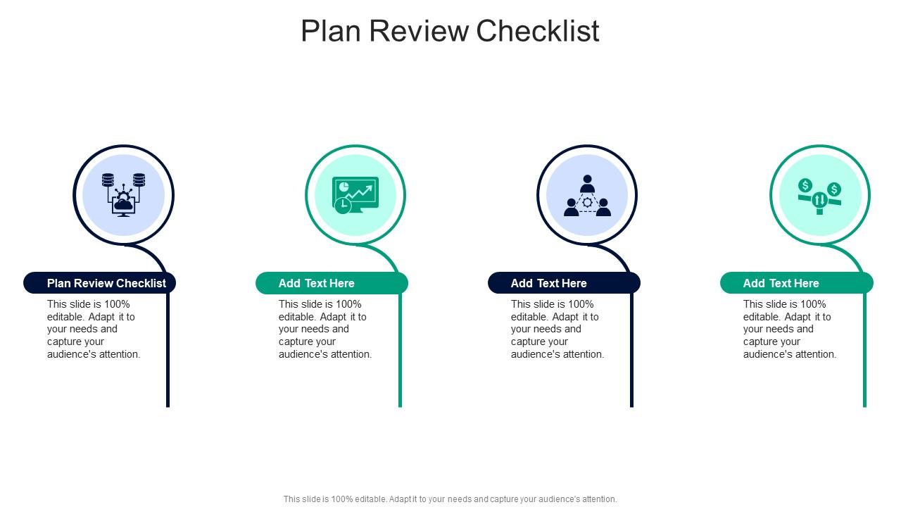 Plan Review Checklist In Powerpoint And Google Slides Cpb