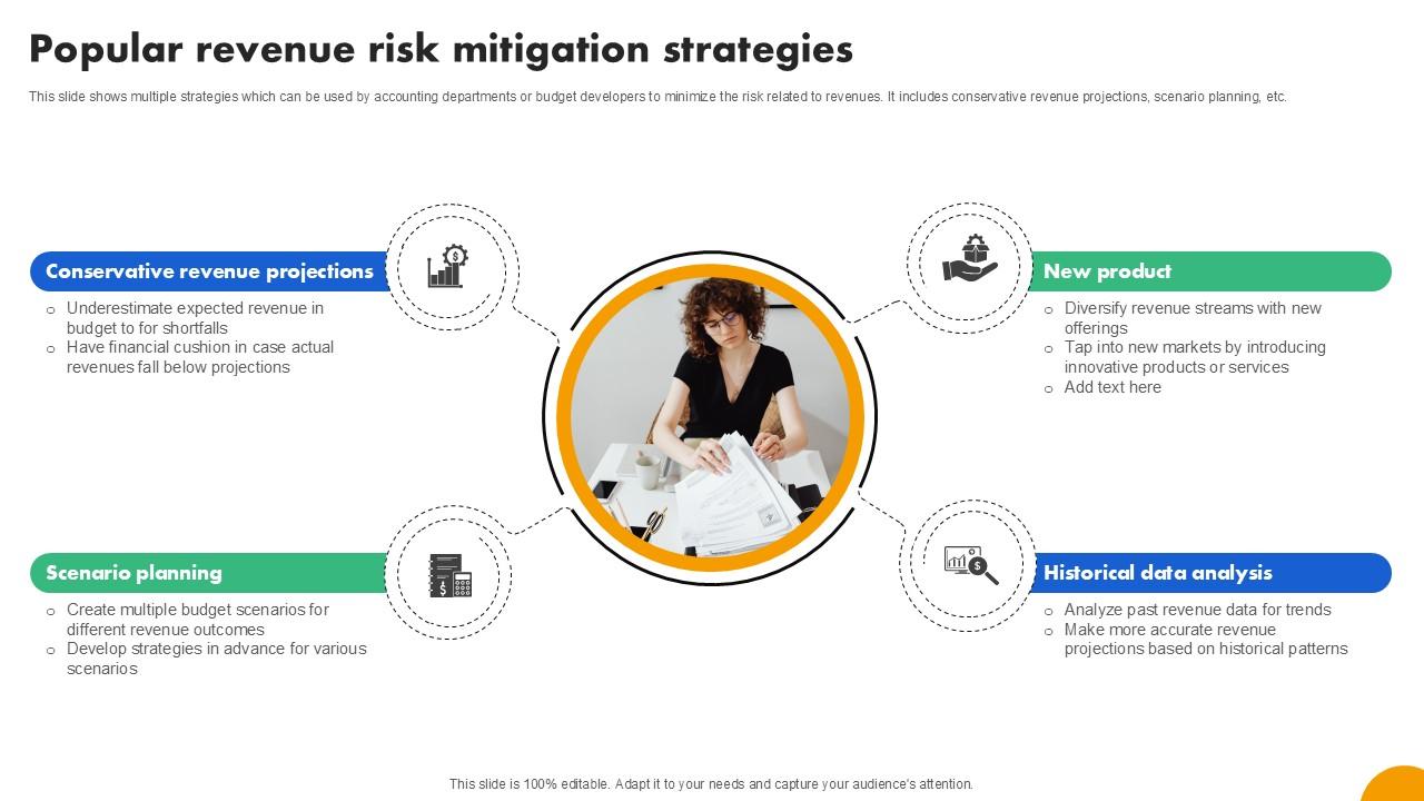 Popular Revenue Risk Mitigation Strategies To Develop Effective Ppt Example Fin SS V