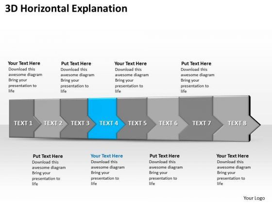 ppt_3d_horizontal_illustration_to_slow_down_marketing_losses_eight_steps_powerpoint_templates_1.jpg