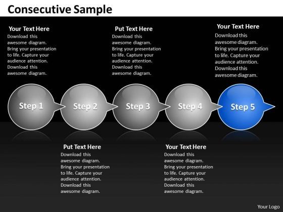 ppt_consecutive_sample_of_5_steps_through_curved_arrows_powerpoint_2010_templates_1.jpg