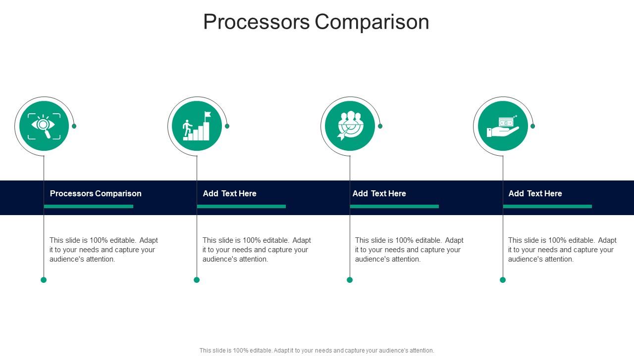 Processors Comparison In Powerpoint And Google Slides Cpb