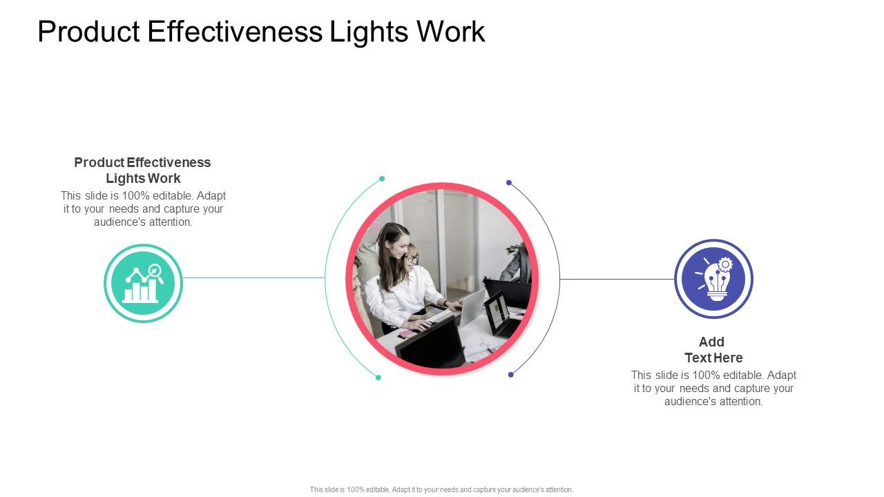 Product Effectiveness Lights Work In Powerpoint And Google Slides Cpb