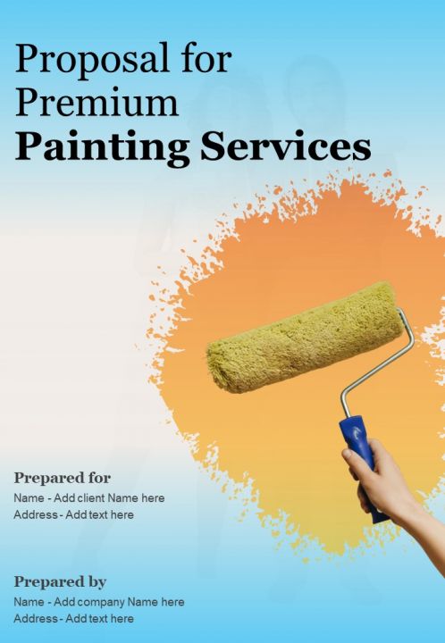 Proposal For Premium Painting Services Example Document Report Doc Pdf Ppt