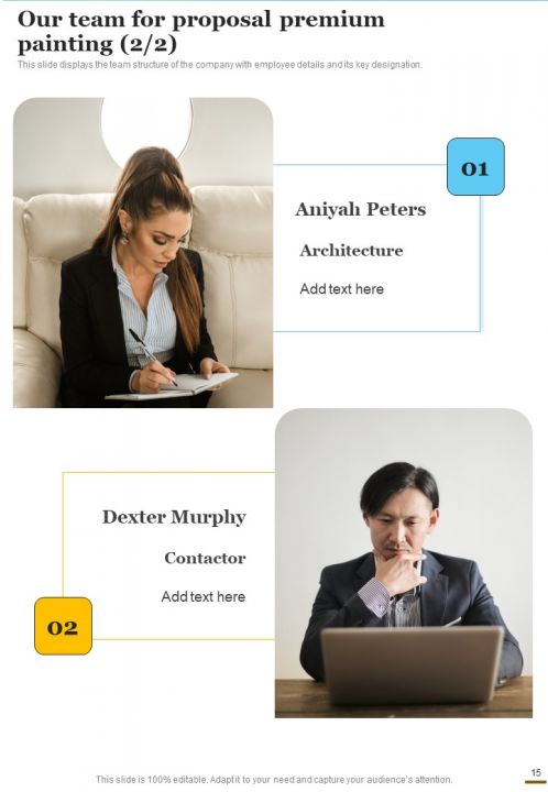 Proposal For Premium Painting Services Example Document Report Doc Pdf Ppt