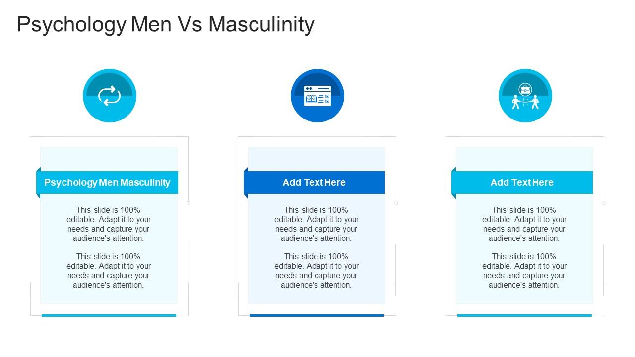Psychology Men Vs Masculinity In Powerpoint And Google Slides Cpb