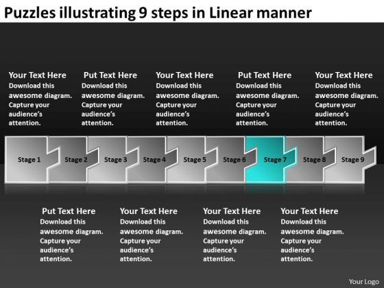 puzzles_illustrating_9_steps_linear_manner_online_flow_chart_maker_powerpoint_slides_1.jpg