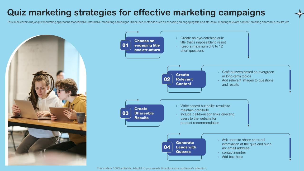 Quiz Marketing Strategies Enhance Client Engagement With Interactive Advertising Elements Pdf