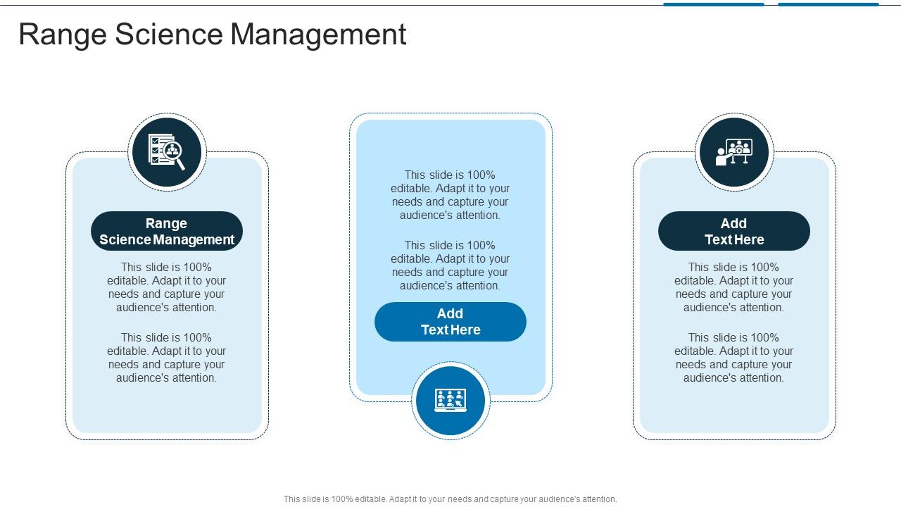 Range Science Management In Powerpoint And Google Slides Cpb