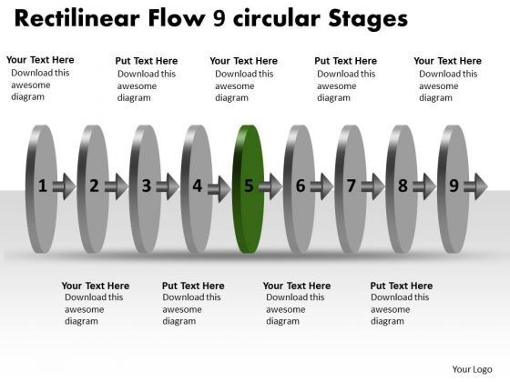 rectilinear_flow_9_circular_stages_charts_powerpoint_templates_1.jpg