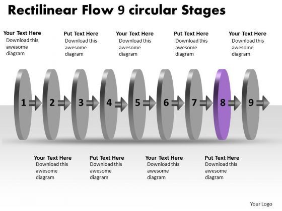 rectilinear_flow_9_circular_stages_production_chart_powerpoint_templates_1.jpg